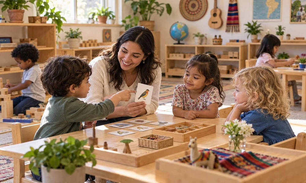 How Montessori and Spanish Immersion Work Together
